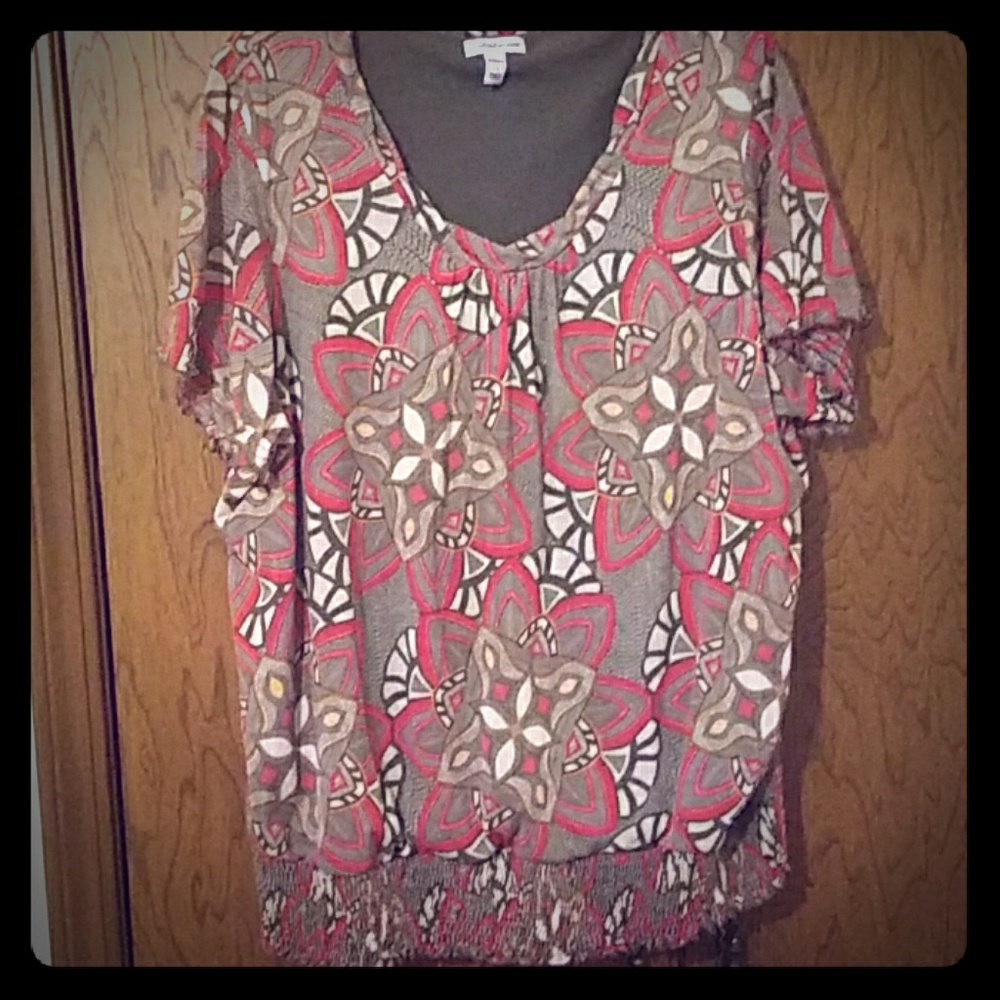 Croft & Barrow Floral Top